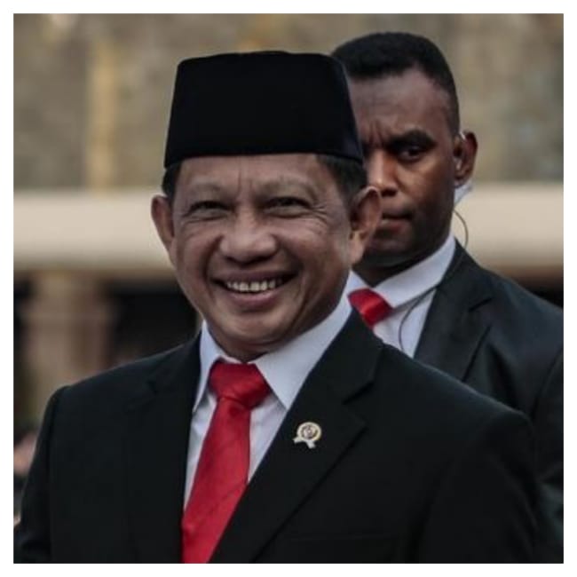 Mendagri Tito Karnavian melantik lima penjabat gubernur pada 12 Mei 2022 (Sriwijayadaily/CNN Indonesia/Bisma Septalisma)