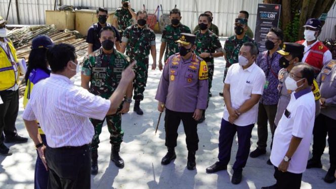 Panglima TNI Tinjau Kesiapan Pengamanan Venue G20 Di Mangrove Tahura dan GWK Cultur Park/ Foto : Pendam Udayana
