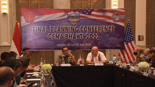 TNI-USINDOPACOM Selenggarakan FPC GEMA BHAKTI 2022
(Puspen TNI).