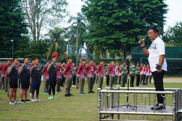 Komandan Korem 042/Gapu Brigjen TNI Supriono, S.IP., M.M./ FOTO : Penrem042gapu/Red