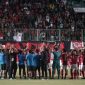 Foto Pemain Timnas Indonesia U-16 melakukan selebrasi seusai mengalahkan Timnas Myanmar U-16 saat laga semi final AFF U-16 2022 di Stadion Maguwoharjo, Depok, Sleman, D.I Yogyakarta, Rabu (10/8/2022).