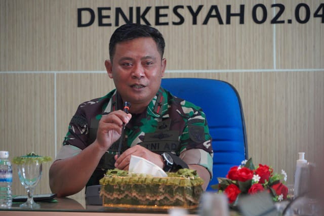 Komandan Korem 042/Gapu Brigjen TNI Supriono, S.IP., M.M./ Penrem042gapu