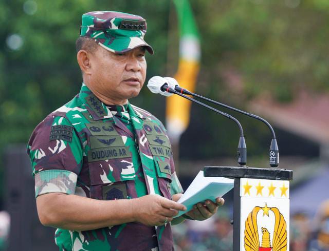 Kepala Staf Angkatan Darat Jenderal TNI Dr. Dudung Abdurachman/FOTO : Dispenad