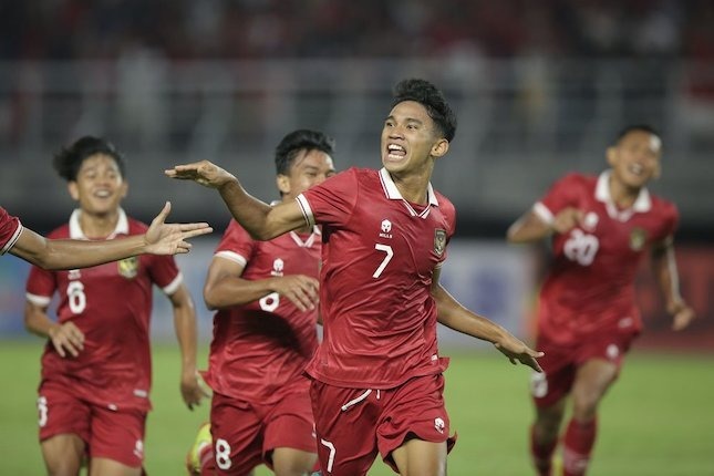 Timnas Indonesia meraih tiga kemenangan dalam Kualifikasi Piala Asia U-20 2023. (ANTARA FOTO)
