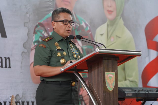 Panglima Kodam II/Sriwijaya Mayjen TNI Hilman Hadi, S.I.P., M.B.A., M.Han (FOTO :Istimewa)