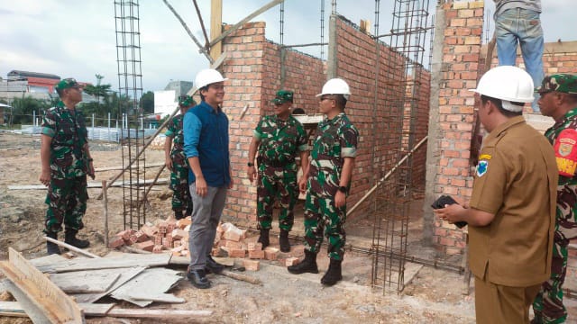  Aslog Kasdam II/Swj, Kolonel Czi Sriyanto,M.I.R., M.A., melakukan kunjungan kerja ke Kabupaten Batanghari, Senin, 11 Oktober 2022. (Foto : Istimewa)