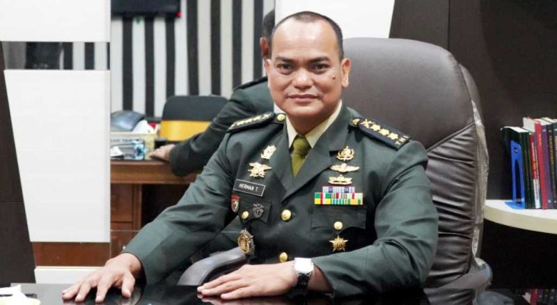 Kapendam XVII/Cenderawasih Kolonel Kav Herman Taryaman, S.I.P., M.H., / FOTO : IST