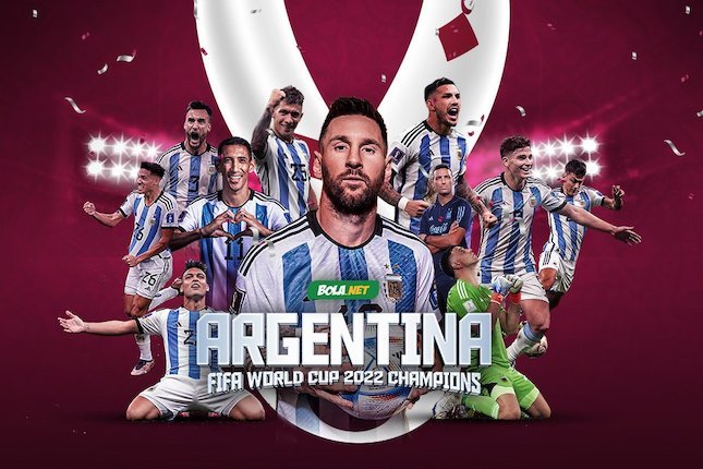 Argentina, FIFA World Cup 2022 Champions (c) Bola.net/Boni Sutanto