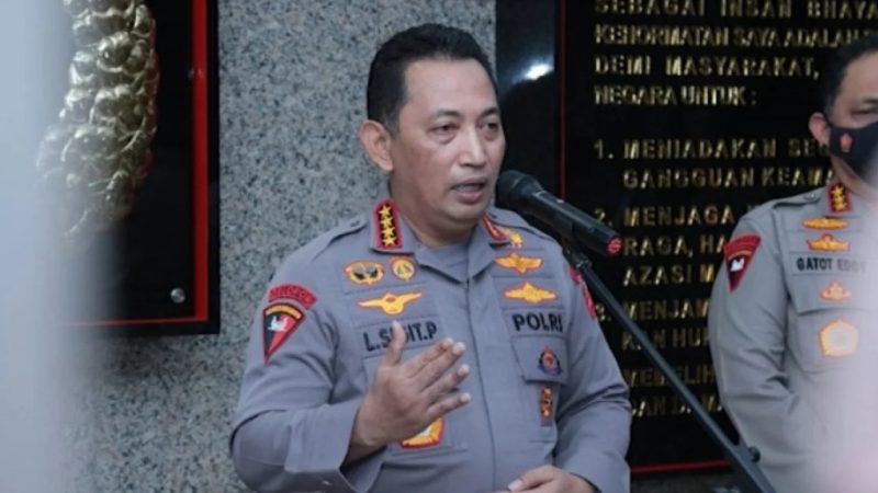 Kapolri Jenderal Listyo Sigit Prabowo (Antara) 