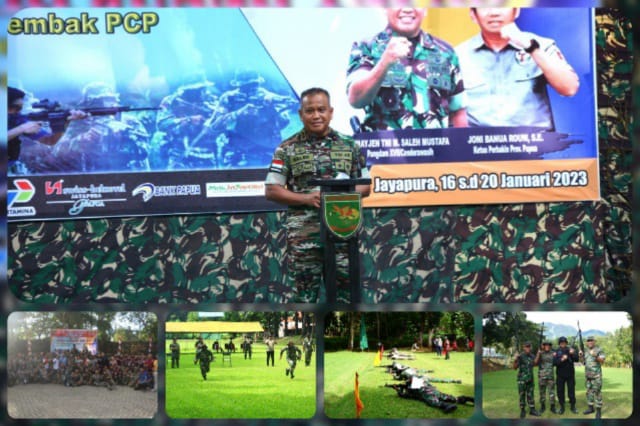 Mayjen TNI Muhammad Saleh Mustafa Menutup Kejuaraan Menembak Pangdam Cup Tahun 2023