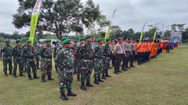 TNI - Polri dan Pemkab Muarojambi Gelar Apel Siaga Darurat Bencana Karhutla 2023/ Dok.dimjbi