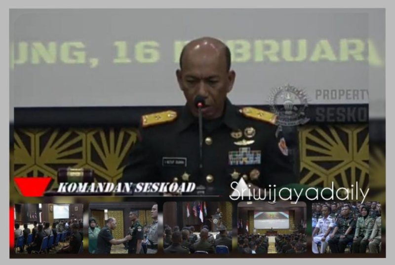 Komandan Seskoad Brigadir Jenderal TNI I Ketut Duara buka Pendidikan Reguler LXIII Seskoad TA. 2023/ FOTO : Istimewa