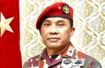 FOTO : Mayjen TNI Mohamad Hasan saat menjabat Danjen Kopasus/IST