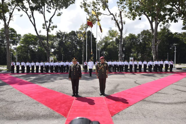 Perkuat Kerja Sama Militer, Kasad Kunker ke Brunei (Foto. Dispenad)